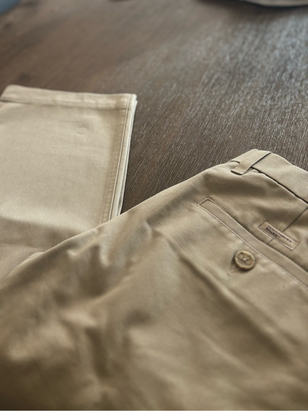 Men's Classic Denver Hayes Pants in Khaki - Unbranded